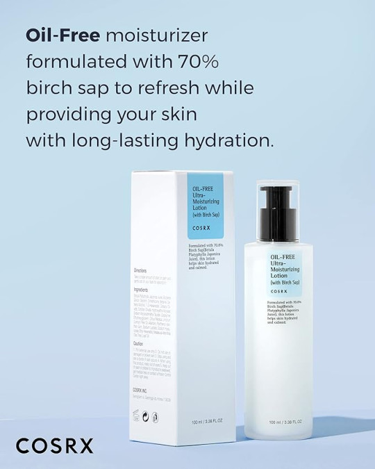 مرطوب کننده Cosrx oil free 2