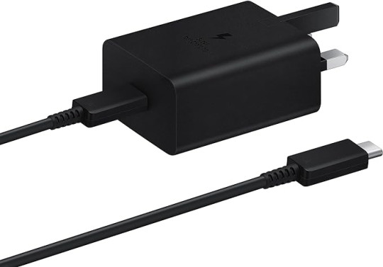 شارژر ۳ پین اورجینال دیواری 45 وات سامسونگ مدل EP-T4510 به همراه کابل تبدیل USB-C 2