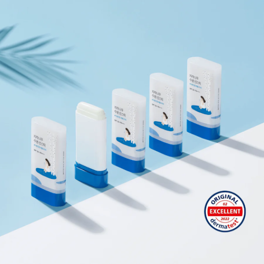 ROUND LAB آفتابگیر مرطوب کننده آب غان با SPF50+ PA++++ 19 گرم 2