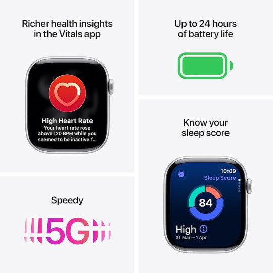 ساعت هوشمند اپل سری 11 مدل Apple Watch Series 11 Aluminum Case 46mm با گارانتی 18 ماهه شرکتی 2